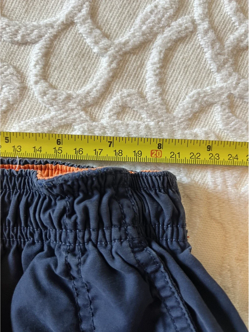 Vintage Silver Tag Gymboree 1999 Blue Nylon/Cotton Pants